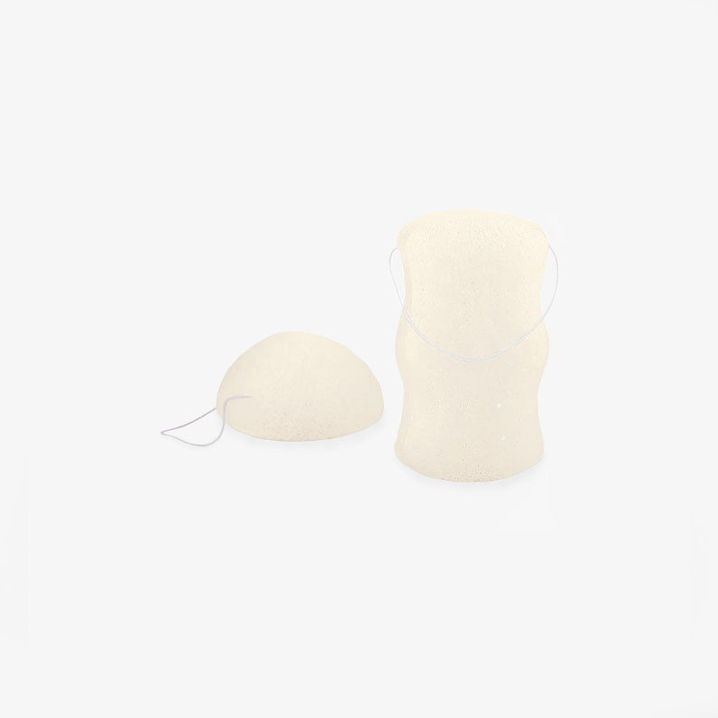 White Konjac Body Sponge