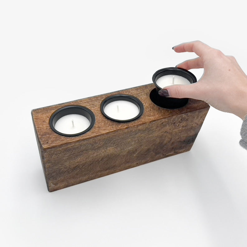 Sugar Mold Candle Holder (3 Hole)