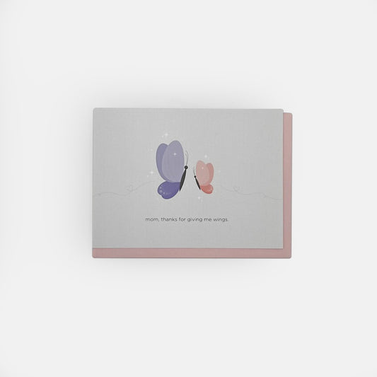 Mothers Day Wings Card