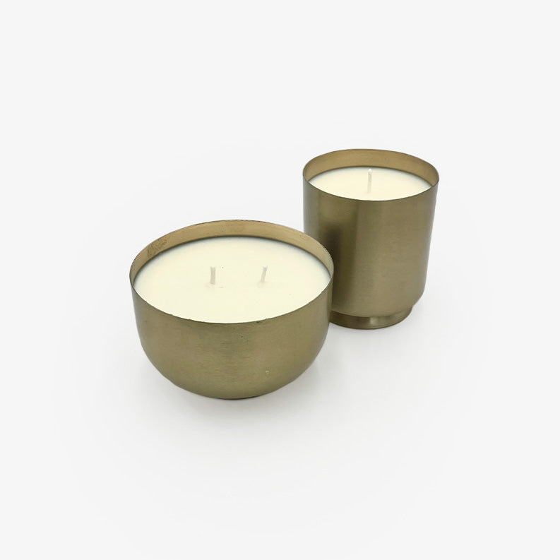 Holiday Gold Candle - Small