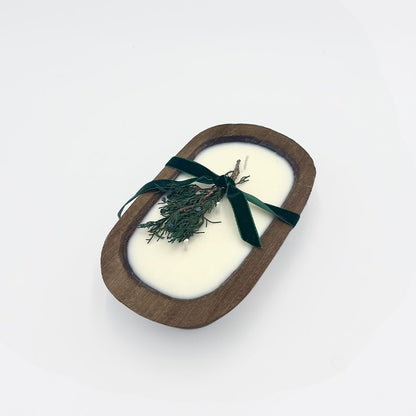 Holiday Dough Bowl Candle