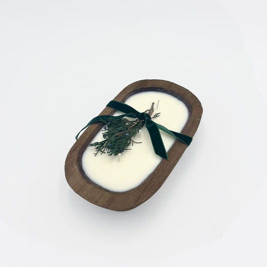 Holiday Dough Bowl Candle