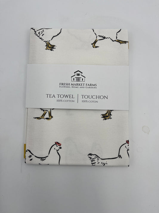 Chicken Tea Towel